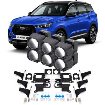 Линзы для фар Xcite X-Cross 7 I [2024-н.в.] для замены на светодиодные Би-ЛЕД модули