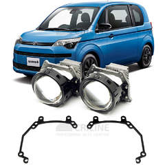 Линзы для фар Toyota Voxy (R70) [2010-2013] для замены на светодиодные Би-ЛЕД модули
