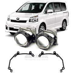 Линзы для фар Toyota Voxy (R70) [2010-2013] для замены на светодиодные Би-ЛЕД модули
